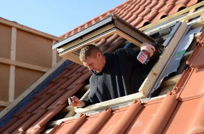 Pose de fenêtres de toit Velux à Chaveyriat